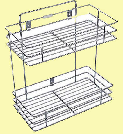 Steel Corner Stand For Kitchen || Steel corner shelf